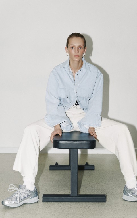 Джинсова сорочка Ген 2